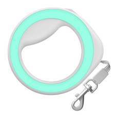 Круглая рулетка WAUDOG для собак мелких и средних пород, салатовая XS-M 290 см