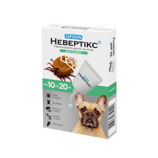 SUPERIUM Невертикс, противоклещевые капли на холку для собак 10-20 кг