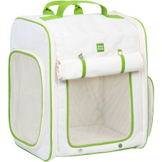 Рюкзак-переноска для котів та дрібних порід собак WAUDOG Relax Eco, 42*34*27 см, до 8 кг