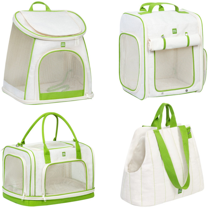 Сумка-переноска для котів та дрібних порід собак WAUDOG Relax Eco, 44*35*22 см, до 8 кг