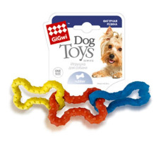 Игрушка для собак Косточки (3) GiGwi Catch&Fetch, резина, 15 см