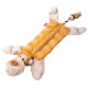 Игрушка для собак Обезьяна с пищалками GiGwi Catch&fetch, плюш, веревка, 34 см