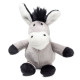 Іграшка для собак Ослик з пищалкою GiGwi Plush, плюш, штучне хутро, 10 см