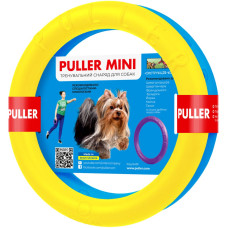 Тренировочный снаряд для собак PULLER Mini Colors of freedom, диаметр 18см