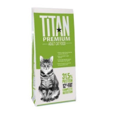 Корм для взрослых кошек и котов Titan Premium Adult Cat,  15 кг