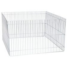 Передвижной вольер на 4 секции, цинк, 100х60 см