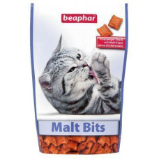 Malt Bits Лакомство с мятой для вывода шерсти у кошек, Beaphar
