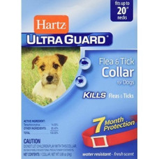 Ошейник для собак от блох и клещей Ultra Guard Hartz, красный 51см 