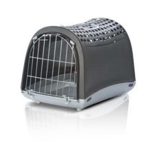 Переноска для собак и кошек Imac Linus Cabrio, черная, 50х32х34,5см