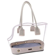 Сумка-переноска DODO, прозрачная с белым