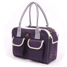 Сумка-переноска для собак и котов DODO, 45х18х30, фиолетовая 