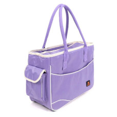 Сумка-переноска для собак и котов DODO, 44х19х31, сиреневая 