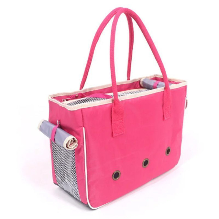 Сумка-переноска для собак і котів DODO, рожева