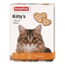 Витаминизированное лакомство для котов Beaphar Kitty's Taurin + Biotin с биотином и таурином