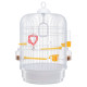 Клетка CAGE REGINA WHITE для канареек и мелких экзотических птиц 32,5 x 49 cm