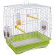 Клітка CAGE REKORD 1 WHITE для дрібних птахів 35,5 x 24,7 x h 37 cm