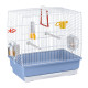 Клітка CAGE REKORD 2 WHITE для дрібних птахів 39 x 25 x h 41 cm
