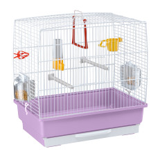 Клетка CAGE REKORD 2 WHITE для мелких птиц 39 x 25 x h 41 cm