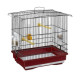 Клітка CAGE GIUSY WHITE для маленьких птахів 39 x 26 x h 37 cm