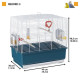 Клетка CAGE REKORD 3 WHITE для маленьких птиц 49 x 30 x h 48,5 cm