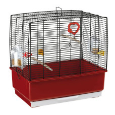 Клетка CAGE REKORD 3 BLACK для маленьких птиц 49 x 30 x h 48,5 cm