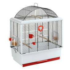 Клетка CAGE PALLADIO 3 BLACK для канареек и маленьких экзотических птиц 50 x 30 x h 64 cm