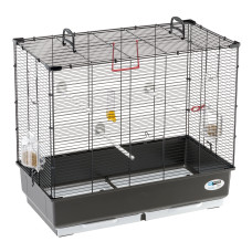 Клетка CAGE PIANO 5 BLACK для канареек, попугаев и других мелких птиц 70 x 38 x h 62 см