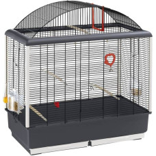 Клетка CAGE PALLADIO 5 BLACK для канареек и маленьких экзотических птиц 71 x 38 x h 78 cm