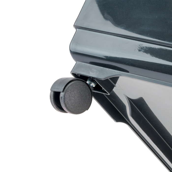 Большая клетка для канареек, попугаев и других мелких птиц PLANETA LARGE BLACK (в комплекте с колесами), 118 x 59 x 135 см