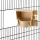 Клетка для попугаев и корелл CAGE SONIA XL GREY 99,5 x 53 x h 108 cm