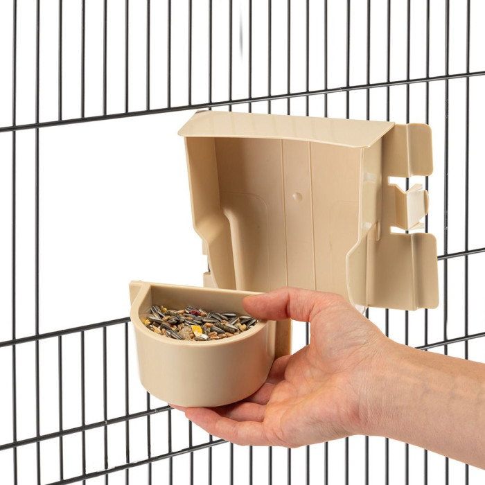 Клетка для попугаев и корелл CAGE SONIA XL GREY 99,5 x 53 x h 108 cm