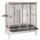 Широкий вольер WILMA LARGE WOODEN AVIARY для канареек, попугаев и мелких попугаев 131,5 x 67 x h 153 cm
