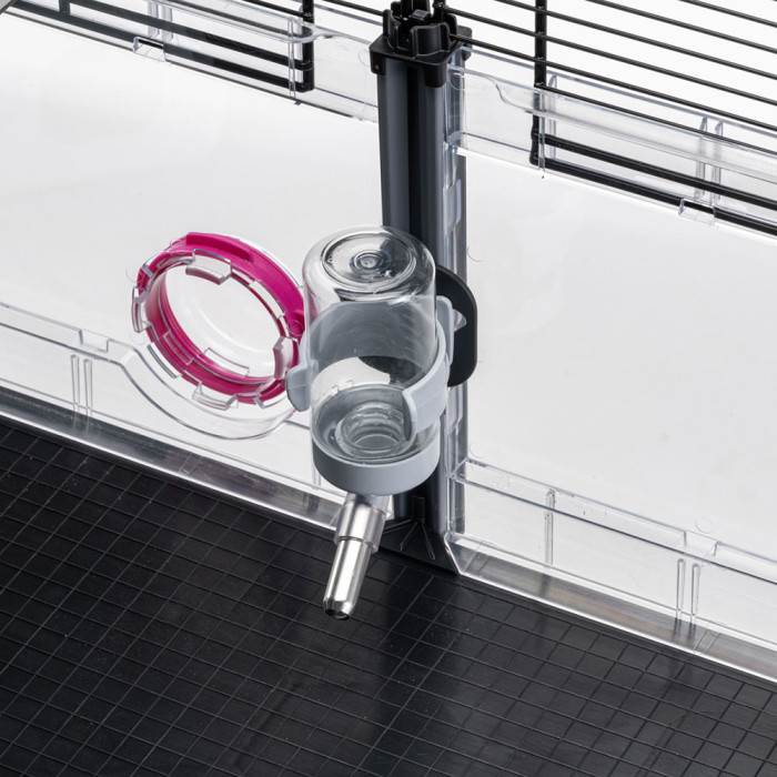 Клетка с аксессуарами для хомяков и мышей MULTIPLA HAMSTER NERA GABBIA  72,5 x 37,5 x h 42 cm