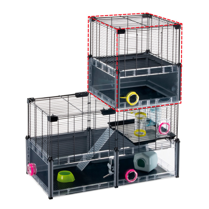 Дополнительный модуль для клетки MULTIPLA HAMSTER ROOF EXTENSION 37,5 x 37,5 x h 41 см