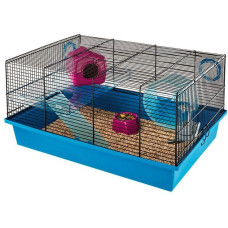 Клітка для хом'яків CAGE MILOS MEDIUM BLACK 50 x 35 x h 25 cm