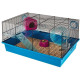 Клетка для хомяков CAGE MILOS MEDIUM BLACK 50 x 35 x h 25 cm