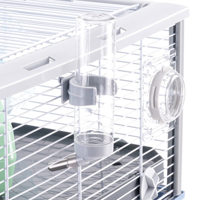 Клітка для хом'яків CAGE CRICETI 15 WHITE з дахом, що відкривається 78 x 48 x h 39 cm