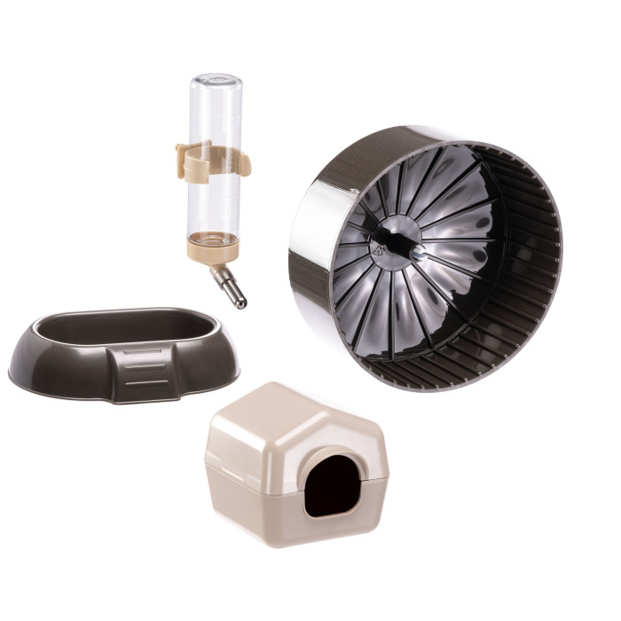 Деревянная клетка для мышей и хомяков DOMSTER 80 - 80 x 50 x h 56 cm