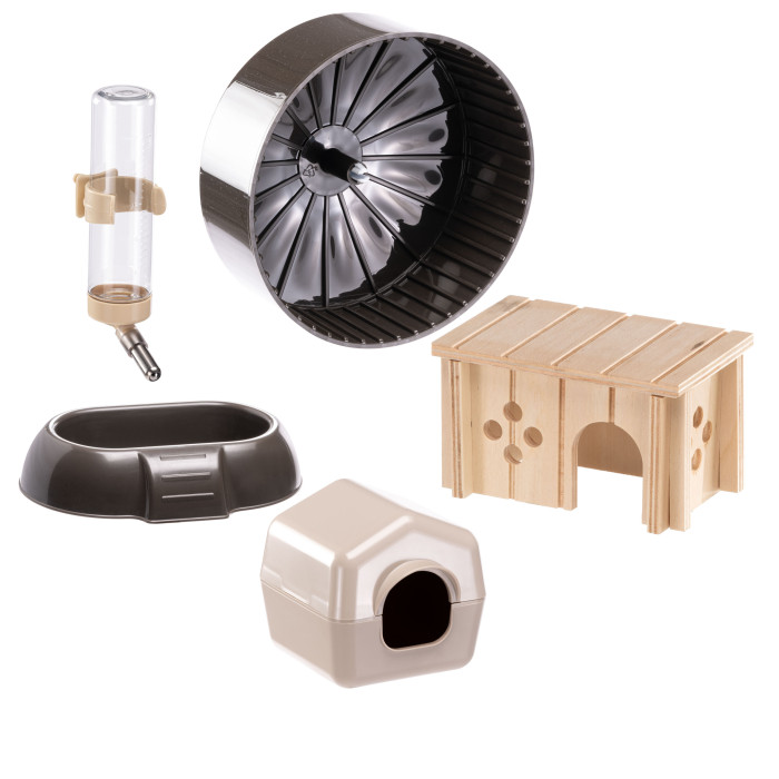 Деревянная клетка для мышей и хомяков DOMSTER 120 - 120 x 50 x h 66,5 cm