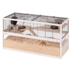 Дерев'яна клітка для мишей та хом'яків DOMSTER 120 - 120 x 50 x h 66,5 cm