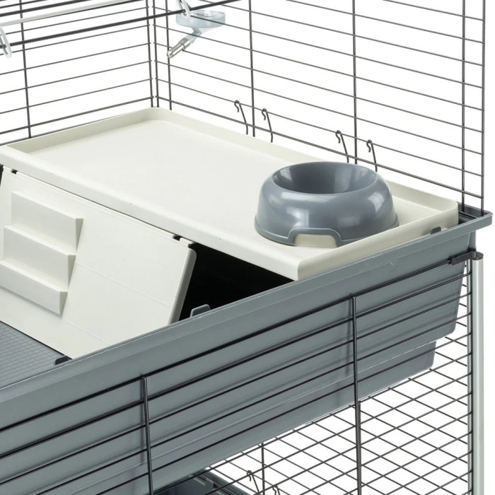 Клітка для кролика CAGE RABBIT 120 TRIS W/STAND з трьома рівнями, підставка в комплекті 118 x 58 x h 166 cm