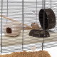 Стеклянная клетка для хомяков CAGE KARAT 60, 59,5 x 39 x h 52,5 cm