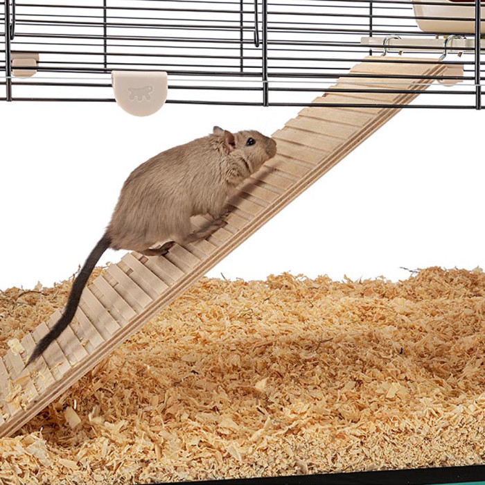 Стеклянная клетка для хомяков CAGE KARAT 60, 59,5 x 39 x h 52,5 cm