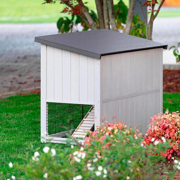 Дворівнева клітка для кроликів CAGE RANCH 120 BASIC із північної сосни 117 x 67,5 x h 95,5 cm