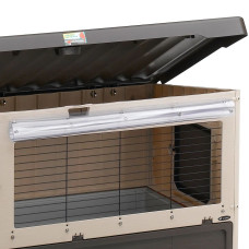 Защитная рулонная шторка PROTECTIVE ROLLER для пластиковых клеток GRAND LODGE 83 x h 41,2 cm