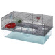 Клетка для хомяков с глубоким поддоном CAGE FAVOLA BLACK 60 x 36,5 x h 30 cm