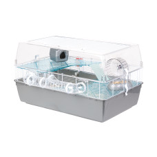 Триповерхова клітка для хом'яків CAGE DUNA FUN LARGE з дахом, що відкривається 71,5 x 46 x h 41 cm