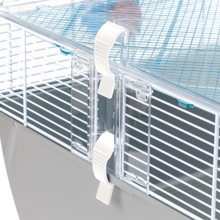 Трехэтажная клетка для хомяков CAGE DUNA FUN LARGE с открывающейся крышей 71,5 x 46 x h 41 cm