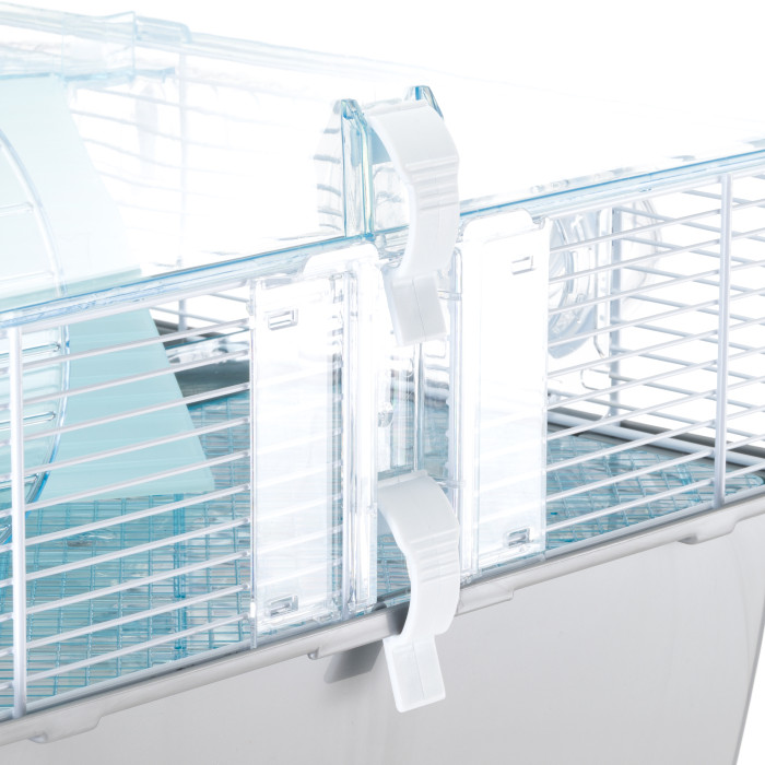 Трехэтажная клетка для хомяков CAGE DUNA FUN с игровыми туннелями 55 x 47 x h 37,5 cm