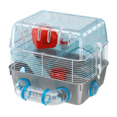 Двухэтажная клетка для хомяков CAGE COMBI 1 FUN с игровой зоной 40,5 x 29,5 x h 32,5 cm